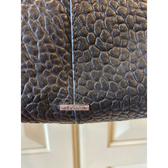 Vince Camuto Large Zani Leather Tote In Black Onyx - Picture 7 of 11